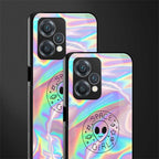 colorful alien back phone cover | glass case for realme 9 pro 5g