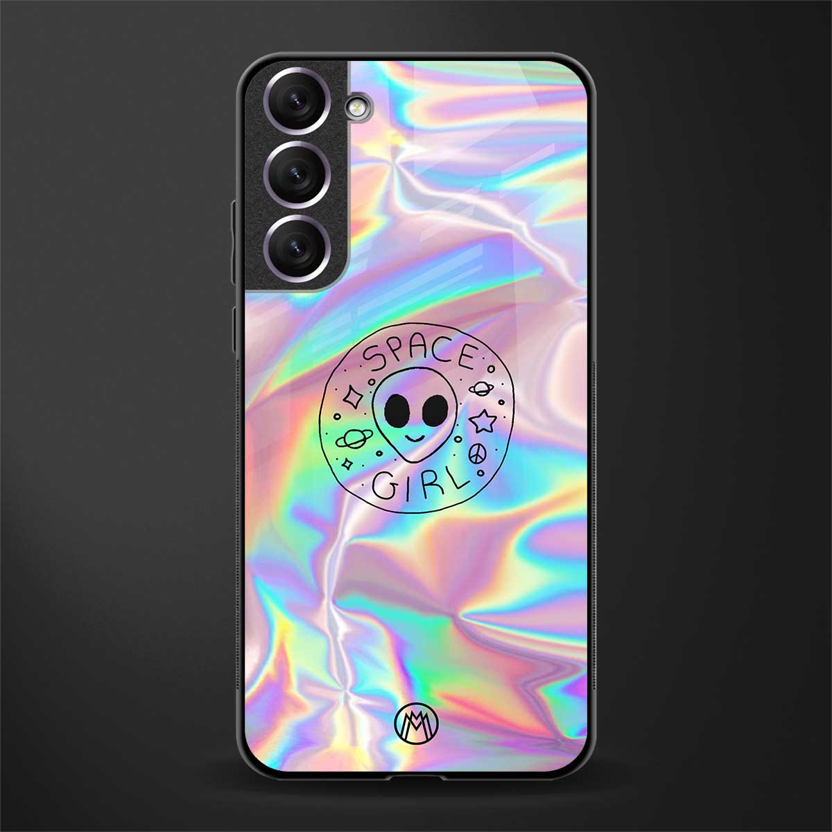 colorful alien glass case for samsung galaxy s21 fe 5g image