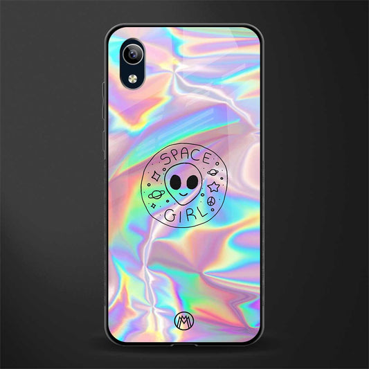 colorful alien glass case for vivo y91i image