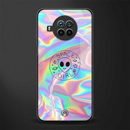 colorful alien glass case for mi 10i image