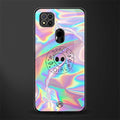 colorful alien glass case for poco c31 image