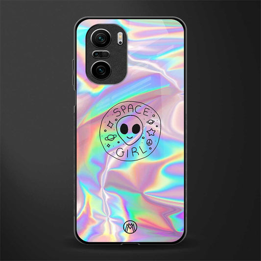 colorful alien glass case for mi 11x 5g image