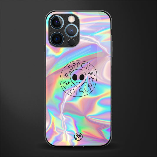 colorful alien glass case for iphone 12 pro image
