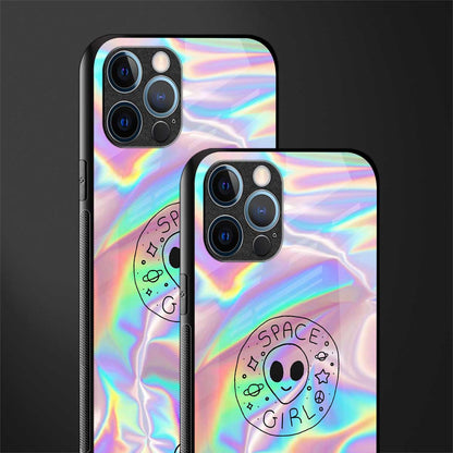 colorful alien glass case for iphone 12 pro max image-2