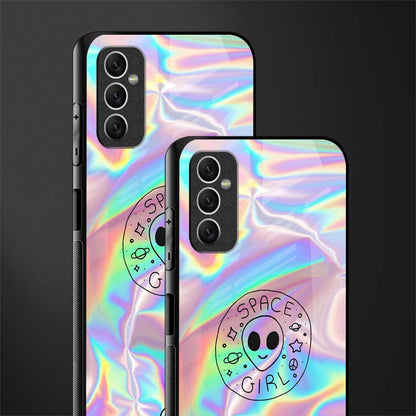 colorful alien glass case for samsung galaxy m52 5g image-2