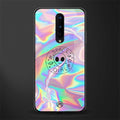 colorful alien glass case for oneplus 8 image
