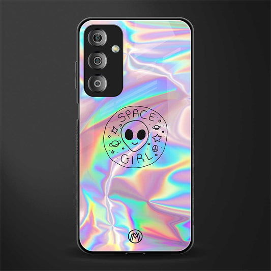 colorful alien back phone cover | glass case for samsung galaxy f23 5g