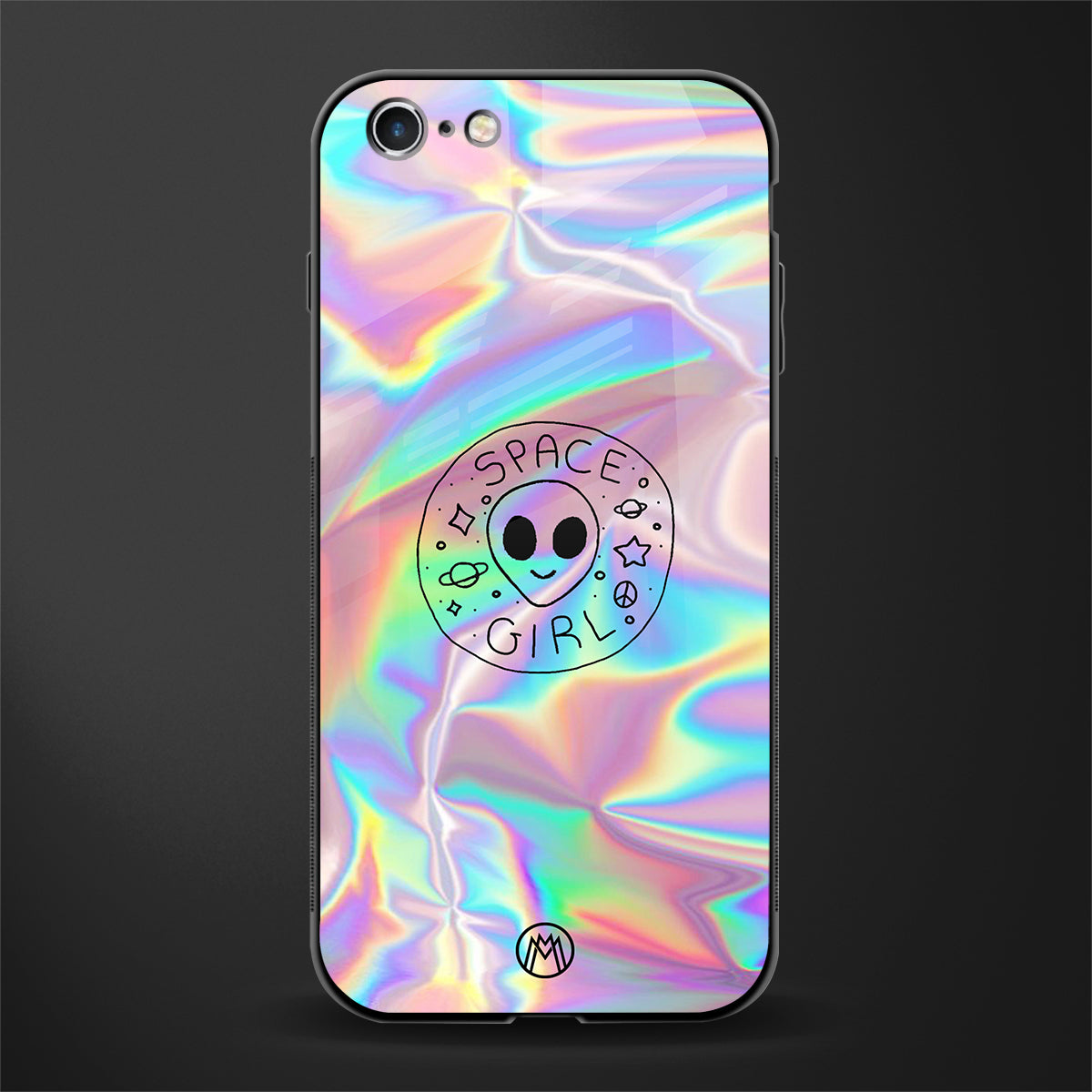 colorful alien glass case for iphone 6s plus image