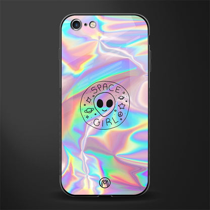 colorful alien glass case for iphone 6s plus image