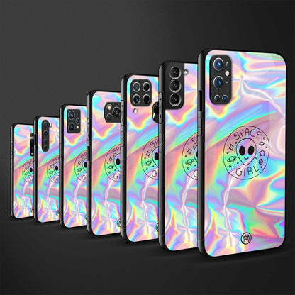 colorful alien glass case for iphone 8 plus image-3