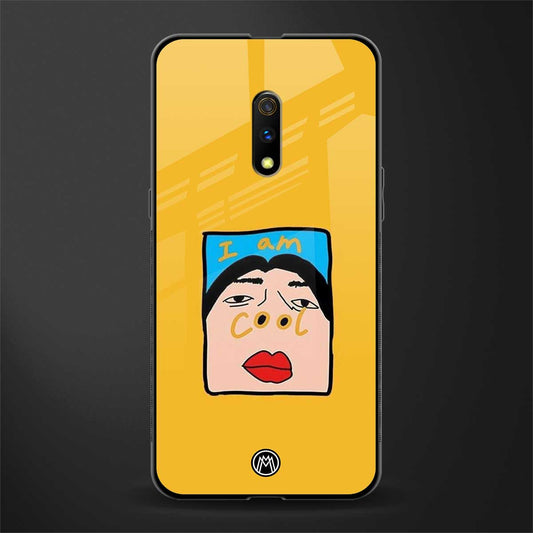 cool girl glass case for oppo k3 image