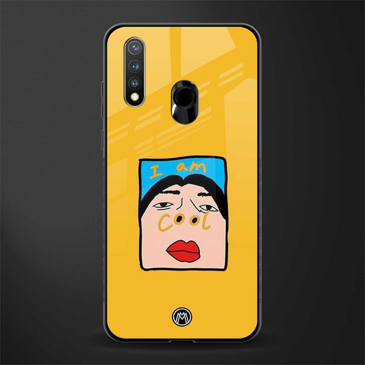 cool girl glass case for vivo y19 image