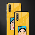 cool girl glass case for vivo s1 image-2