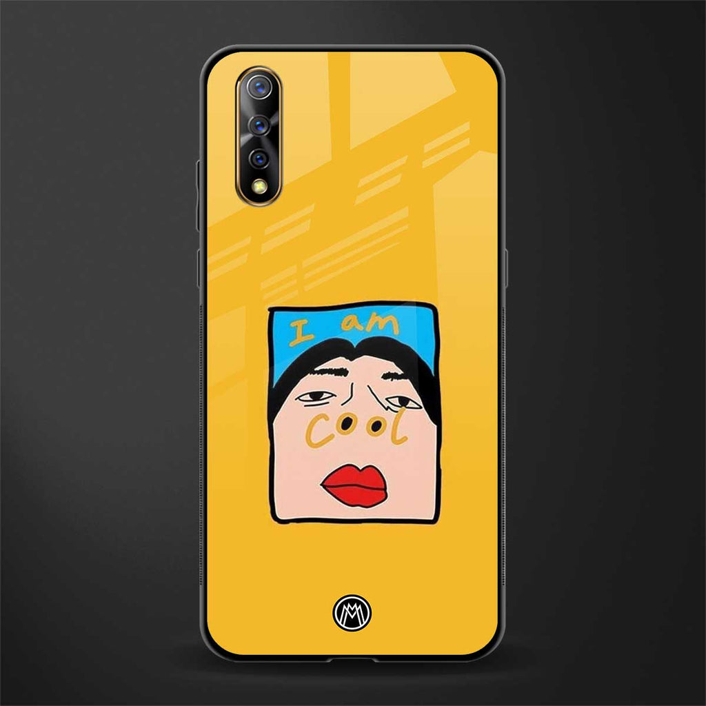 cool girl glass case for vivo z1x image