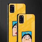 cool girl glass case for samsung galaxy a31 image-2