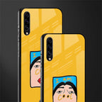 cool girl glass case for samsung galaxy a50s image-2
