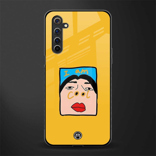 cool girl glass case for realme 6 pro image