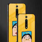cool girl glass case for redmi k20 pro image-2