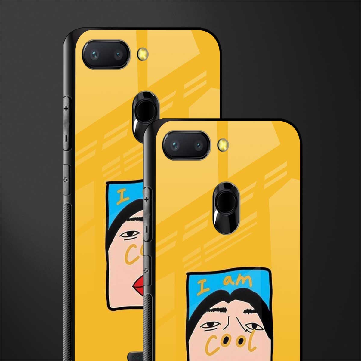 cool girl glass case for redmi 6 image-2