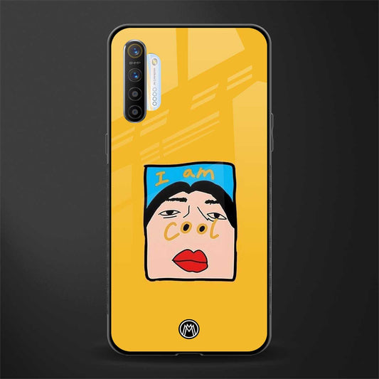 cool girl glass case for realme xt image