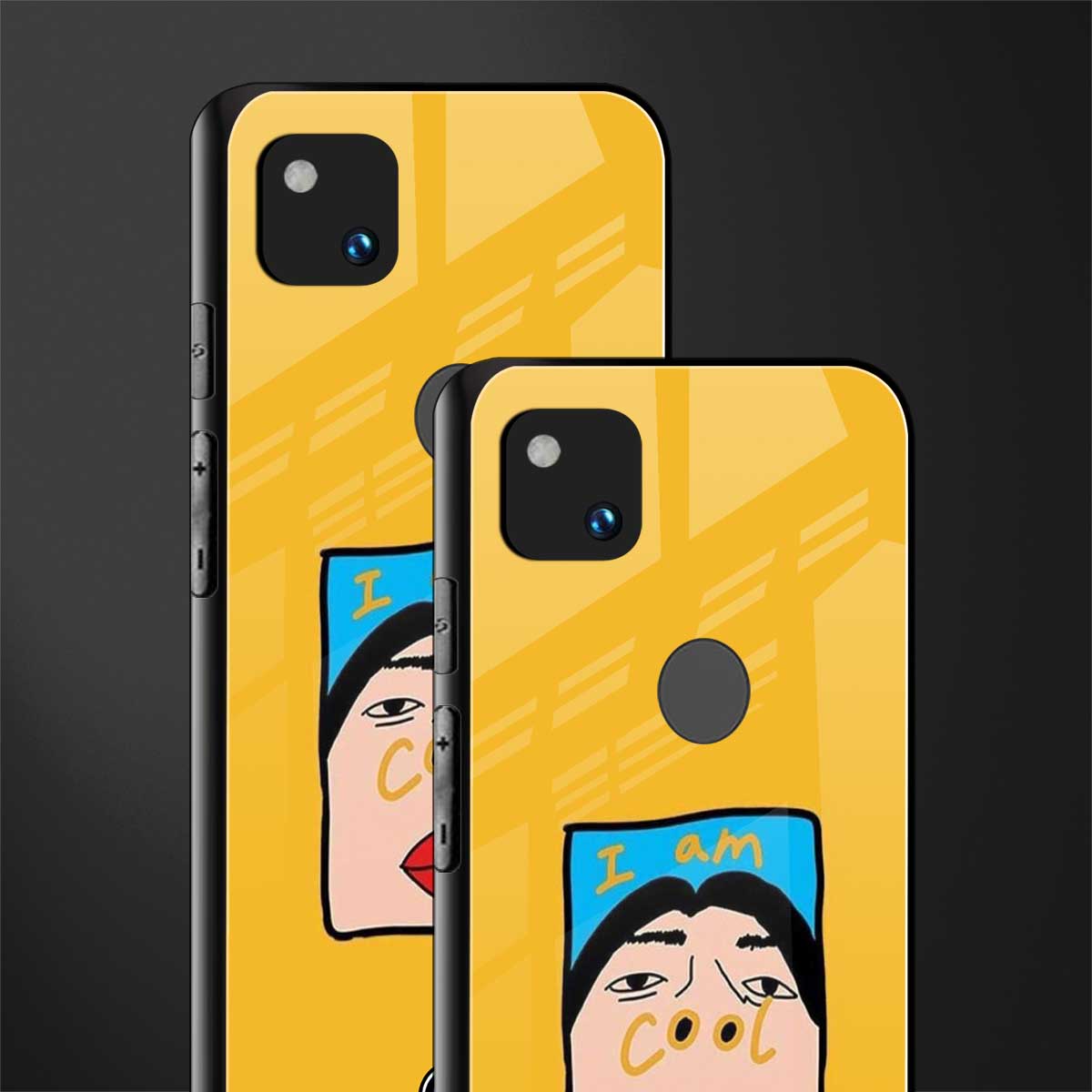 cool girl back phone cover | glass case for google pixel 4a 4g