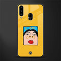 cool girl glass case for samsung galaxy a20s image