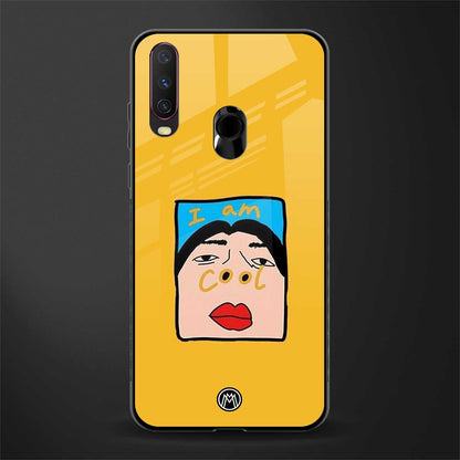 cool girl glass case for vivo y17 image