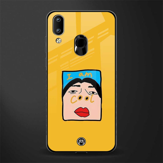 cool girl glass case for vivo y91 image
