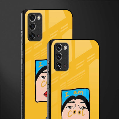 cool girl glass case for samsung galaxy note 20 image-2