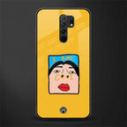 cool girl glass case for redmi 9 prime image