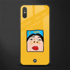 cool girl glass case for redmi 9a image
