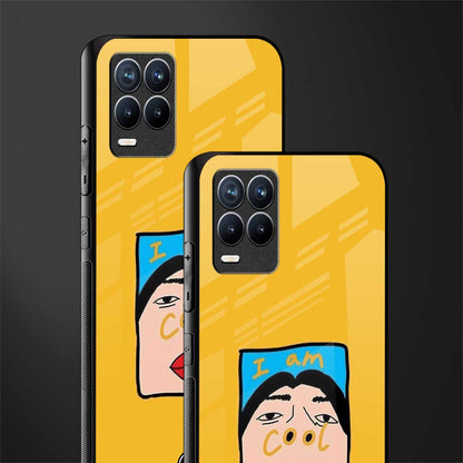 cool girl glass case for realme 8 4g image-2