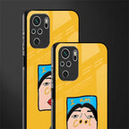 cool girl glass case for redmi note 10s image-2