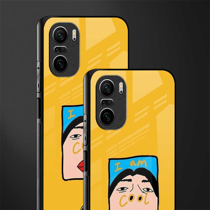 cool girl glass case for mi 11x 5g image-2