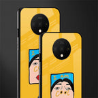 cool girl glass case for oneplus 7t image-2