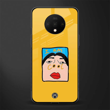 cool girl glass case for oneplus 7t image