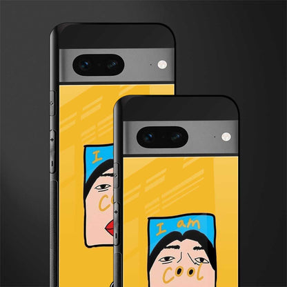 cool girl back phone cover | glass case for google pixel 7