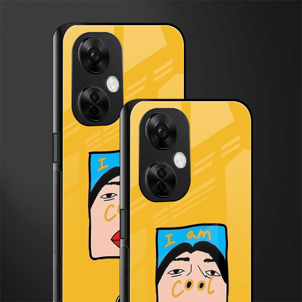 cool girl back phone cover | glass case for oneplus nord ce 3 lite