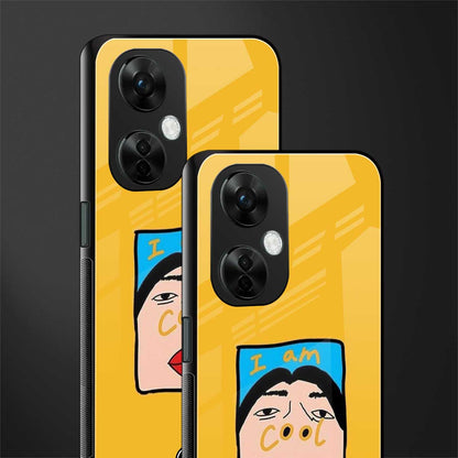 cool girl back phone cover | glass case for oneplus nord ce 3 lite