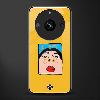 cool girl back phone cover | glass case for realme 11 pro 5g