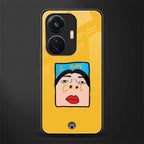 cool girl back phone cover | glass case for vivo t1 44w 4g