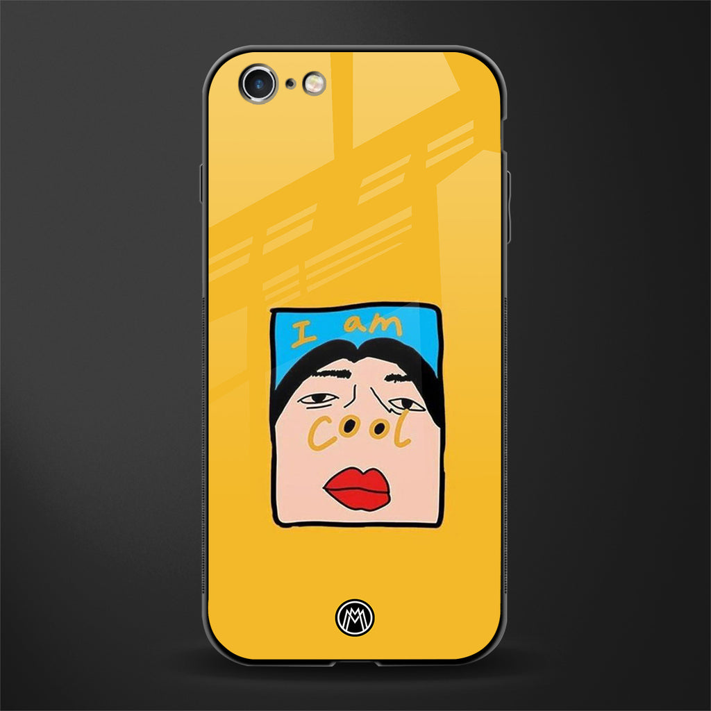 cool girl glass case for iphone 6 image