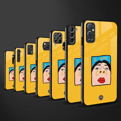 cool girl glass case for redmi 9i image-3