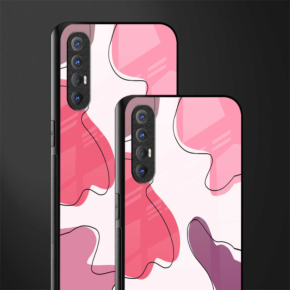 cotton candy taffy edition glass case for oppo reno 3 pro image-2