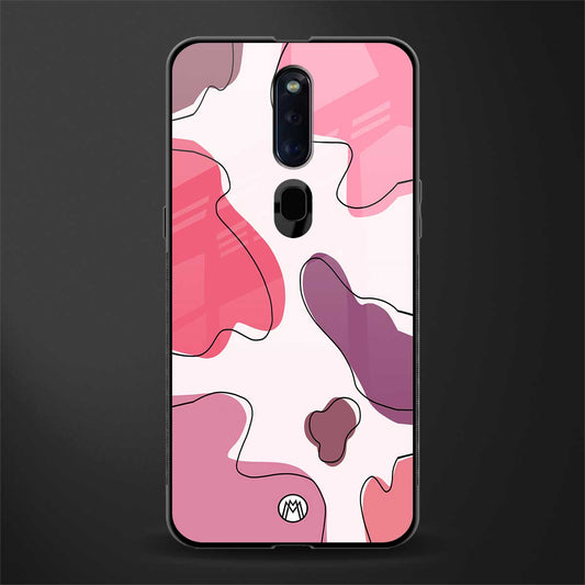 cotton candy taffy edition glass case for oppo f11 pro image