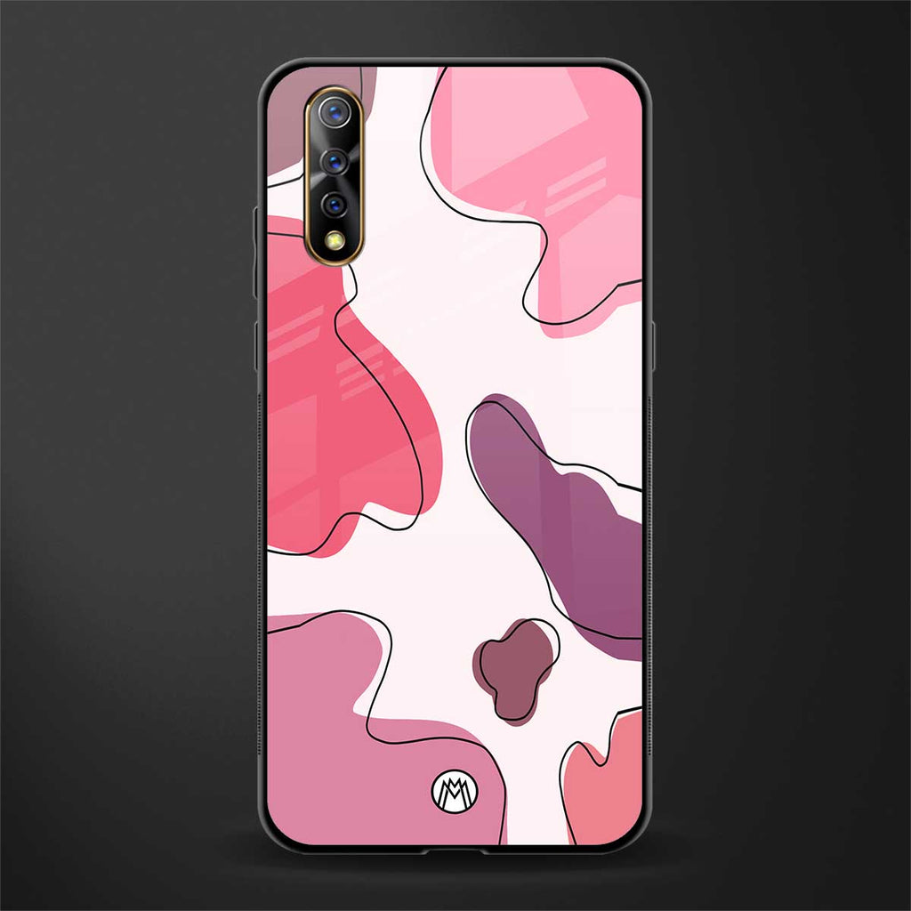 cotton candy taffy edition glass case for vivo s1 image