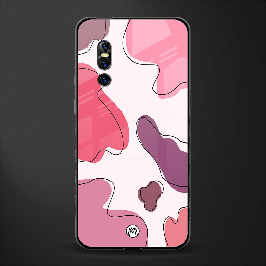cotton candy taffy edition glass case for vivo v15 pro image