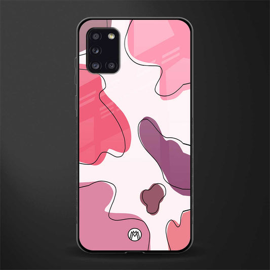 cotton candy taffy edition glass case for samsung galaxy a31 image