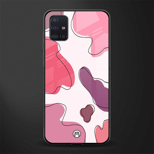 cotton candy taffy edition glass case for samsung galaxy a71 image