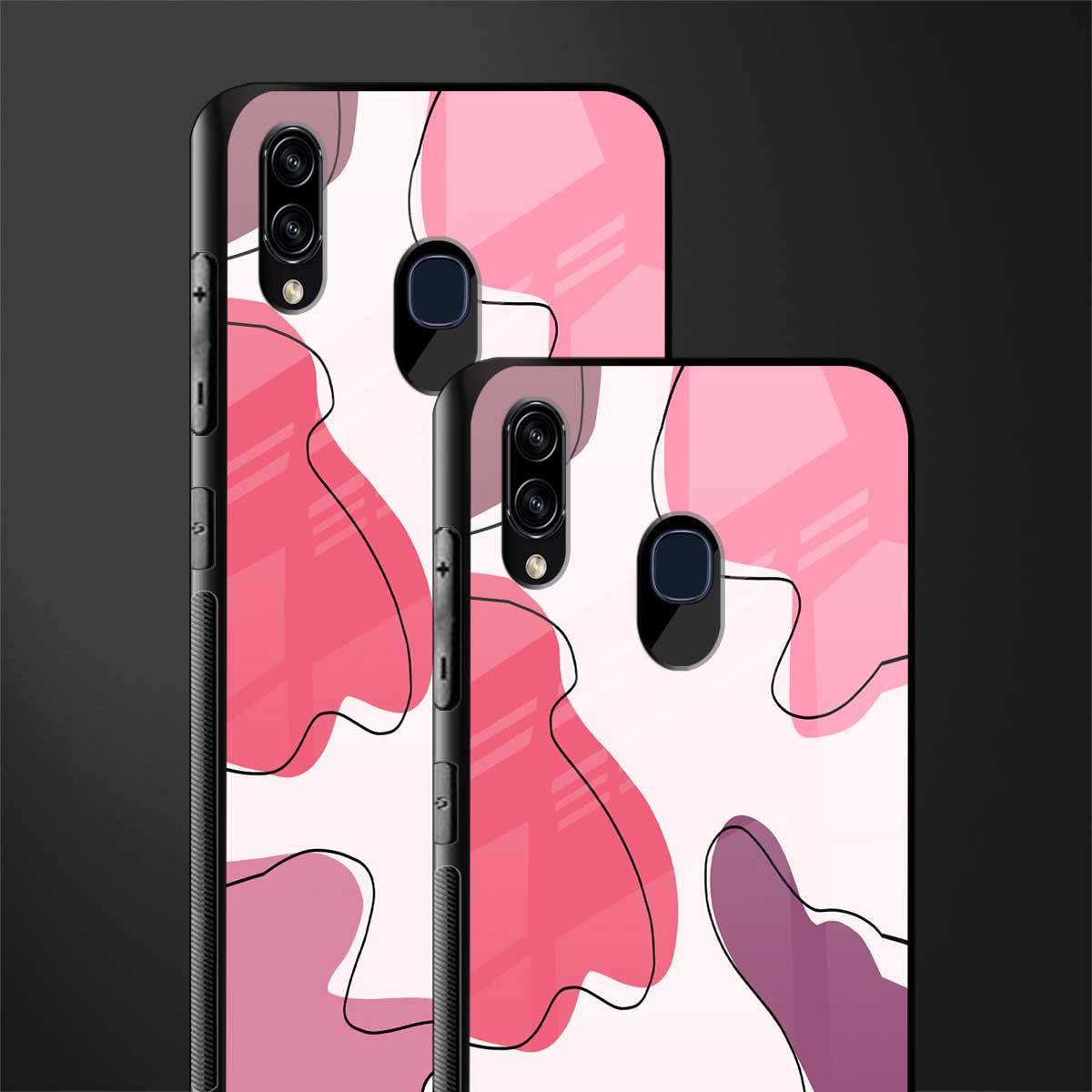 cotton candy taffy edition glass case for samsung galaxy a20 image-2